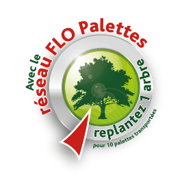 Logo FLo Palettes replantez 1 arbre Transports Namysl